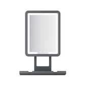 剃须镜定制 男士 2025年新款 方形带灯除雾浴室剃须灯镜