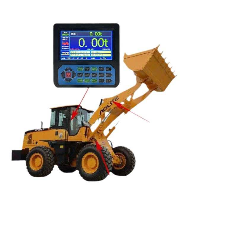 高精度装载机电子秤铲车磅秤可打印小票称重计量器防超限上门安装