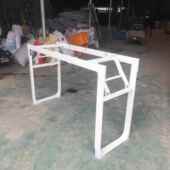 折叠会桌架位现议代长条桌架简约长桌架多用办公室辅导班双人学习