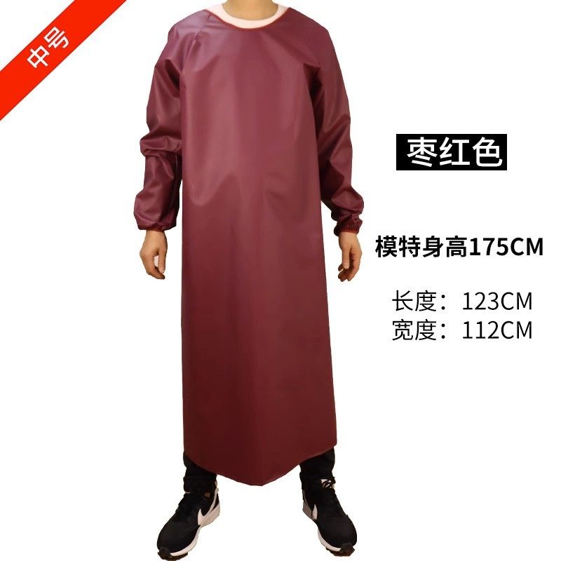 发型师杀鱼专用防水围裙围裙工作服防水防油专用耐用杀猪中长款女,家庭/个人清洁工具,围裙套装,淘宝优惠券,粉丝福利购,淘宝优惠卷