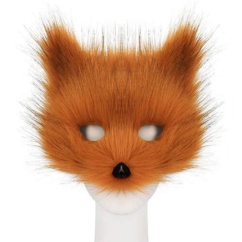 Halloween Ball Masks Animal Wolf Fox Make-up Masks For Men a