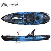 滚塑皮划艇塑料马达船塑料硬艇 马达动力皮划艇 单人马达船马达艇