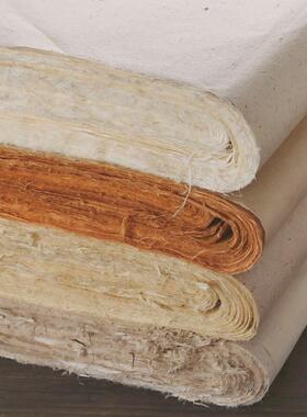 徽檀阁114四尺六皮尺云龙生皮纸檀宣半生熟宣书法国手画拓片宣纸