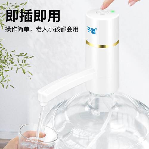 家装水水器电动双泵用上桶水抽器农夫山泉出水器简易饮水机头