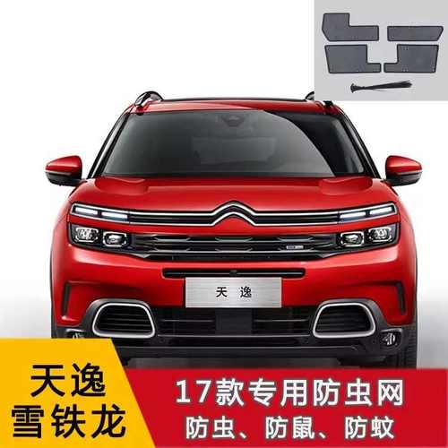 雪铁龙天逸 BEYOND/C5/C3-XR/C6/C5X汽车防虫网水箱保护网防尘网