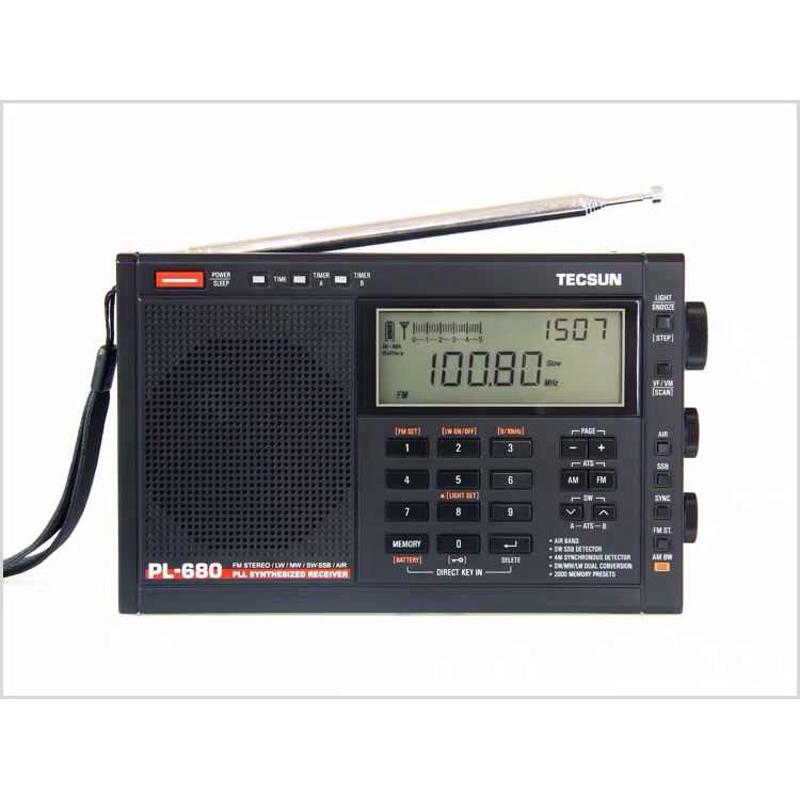 Tecsun/德生 PL-680 高性能全波段数字调谐立体声收音机2024年6月