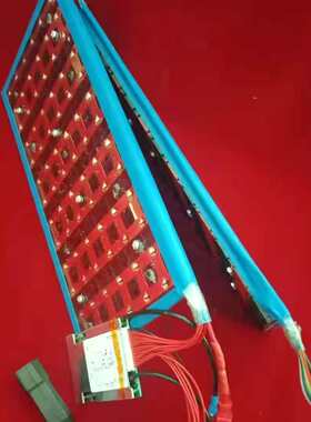 12v18650电池盒免焊接锂电池盒24V6V48V60V 72V固定支架带保护板