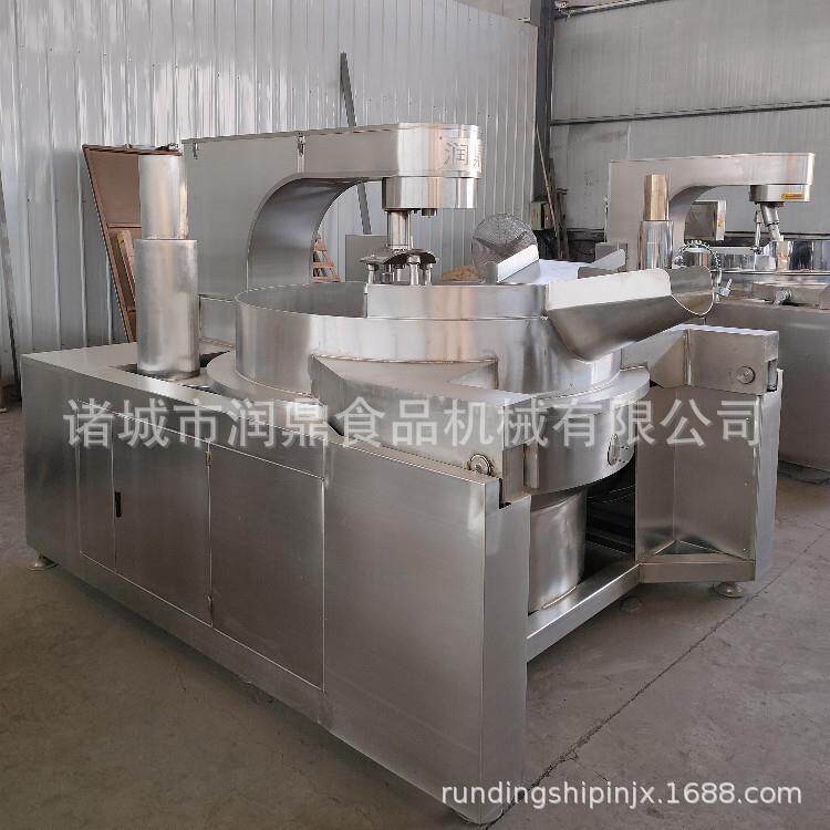 现货供应大型自动炒酱锅 燃气行星搅拌炒锅夹层锅 全自动炒菜锅