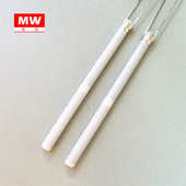 加.尖头热管实验热管热电发热管棒单头0 锥形模具烤烟50x3电