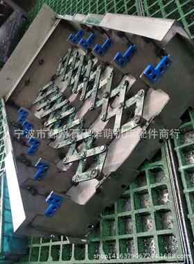 数控机床钢板防护罩宁波杭州不锈钢防护罩平行拉筋式钢板防护罩