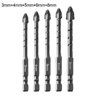 Eccentric Drill Bit Set of 5 Perfect for Drilling Glass