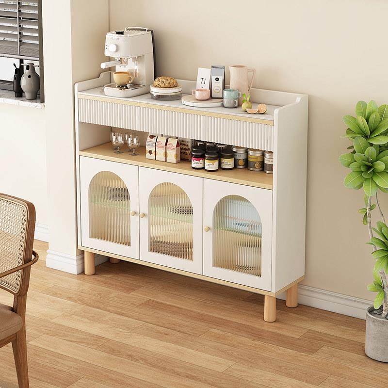 实木备餐柜简约现代餐柜靠墙一体客厅储物收纳边柜咖啡柜茶水柜,住宅家具,餐边柜,淘宝优惠券,粉丝福利购,淘宝优惠卷
