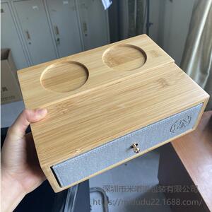酒店牙具洗漱用品防水收纳盒皮具客房牙具盒托盘卫生间耗品盒