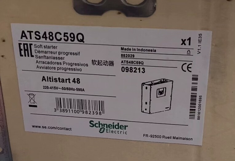 ATS48C59Q 全新原装正品 标价