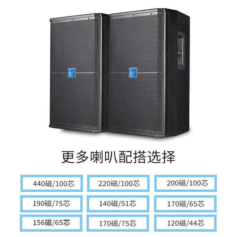 专业单15寸音响大型舞台演出大功率婚庆户外舞蹈室健身室715音箱