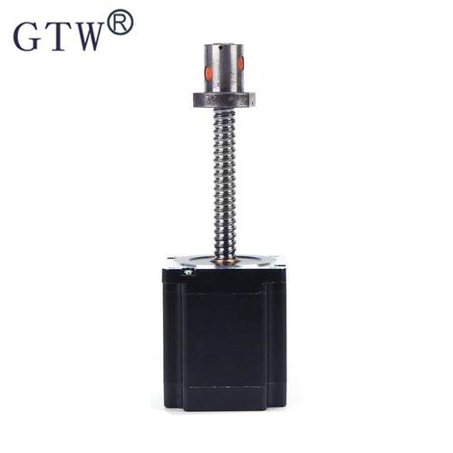 86滚珠丝杆步进电机34HS大扭矩外驱式数控电机自动化设备用