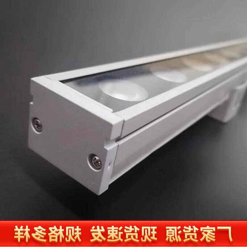 户外亮化酒店外墙亮化工程防水护栏管黄色轮廓灯条ed洗墙灯线条灯