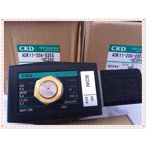 气动CKD电磁阀ADK12/ADK11-15A-20A-25A-03A-03N-DC24V/AC220V