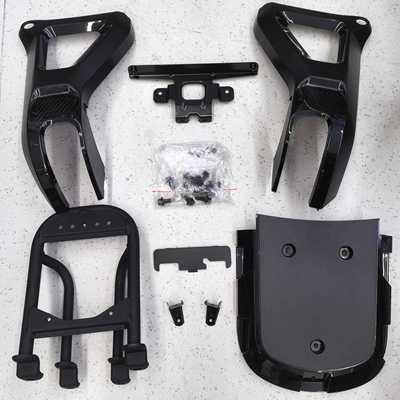 小牛MQIL/M3/MT后衣架附件包短尾延长套件后衣架左侧右侧上盖板