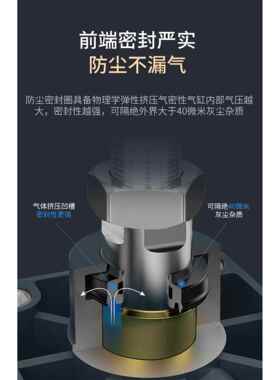 亚0德客型标准气缸SC6X3/8/10X25X5007569280833X100X125X150X200