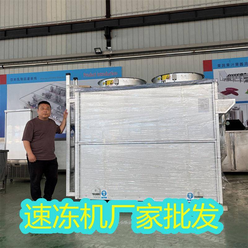 草莓蓝莓浆果类速冻设备鲜果快速锁鲜表皮不压烂果蔬加工设备