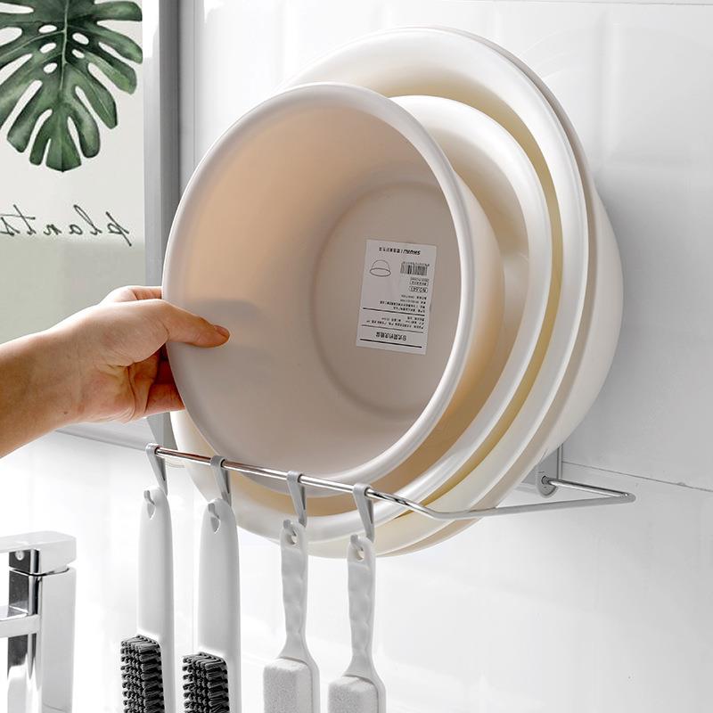 脸盆架壁挂浴室脸盆置物架卫生间盆架厕所盆子洗脸架收纳架卫浴