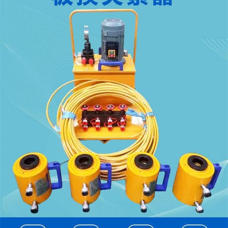 电动液压板换夹紧器工具 自动小型板式换热器 40吨液压扳手