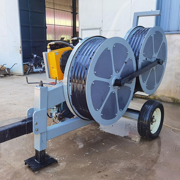 电导缆线液压空牵中引机型光缆放线张30力机电力架导线放线设备