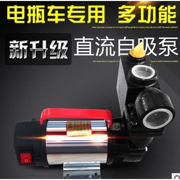 高扬程流自吸4泵1直2V24V8V抽水机水水泵抽泵电动车泵园艺浇菜洒