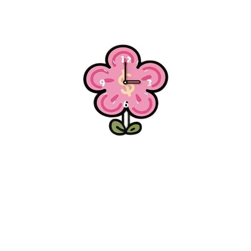 有钱花钟表挂钟客厅2025新款大白墙壁装饰画玄关个性创意时尚挂画