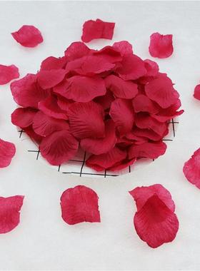 采购产品模拟玫瑰花瓣，婚礼告白，装饰手散花，情人节求婚，浪漫