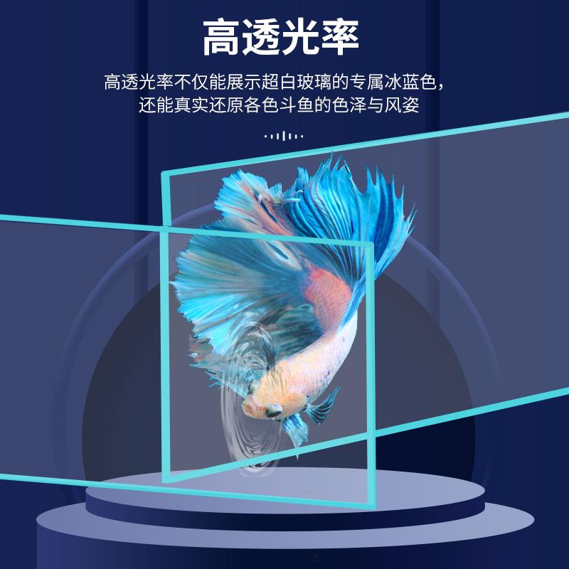 超白玻璃鱼缸定制定做溪流造景水草乌龟客厅家用大中小长方形