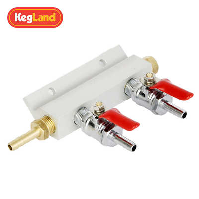 精酿 二氧化碳 气体分流器 7mm倒刺款2头/3头/4头/5头/6头KegLand