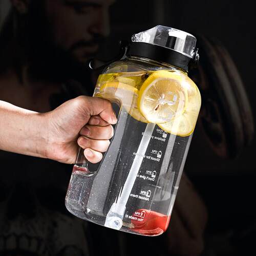 1 Gallon Sport Bottle Big Capacity Tritan Water Bottle Kettl