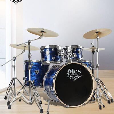 迈斯MES架子鼓成人5鼓3镲4镲儿童初学者入门爵士鼓专业演奏5255T