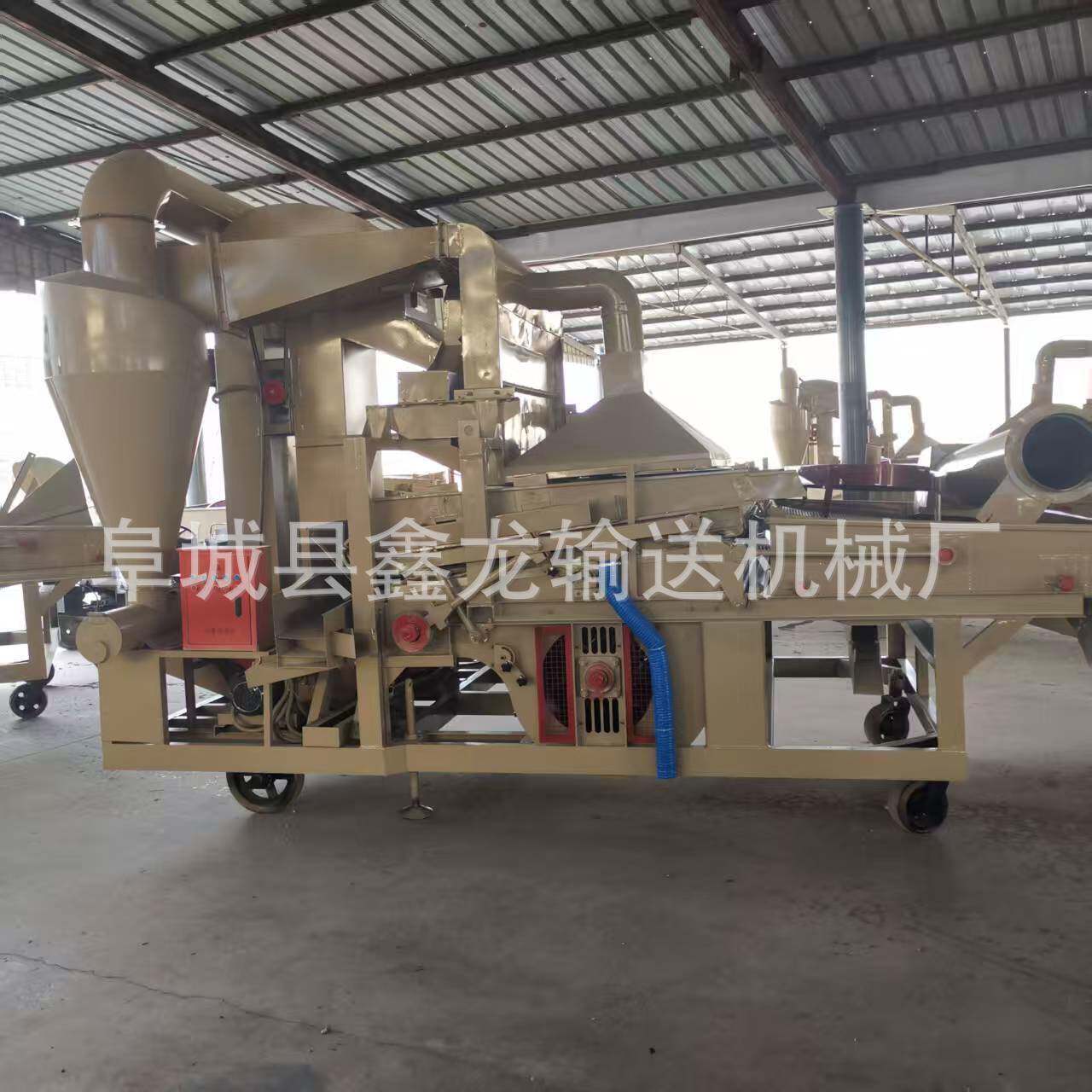 大型复式比重精选筛振动组合筛粮食霉变筛选机小麦水稻除尘比重筛