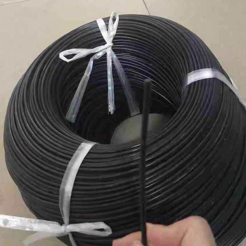 pp三角焊条黑色 4*6 单股圆形黑色PP焊条4MM 3股白色塑料焊条