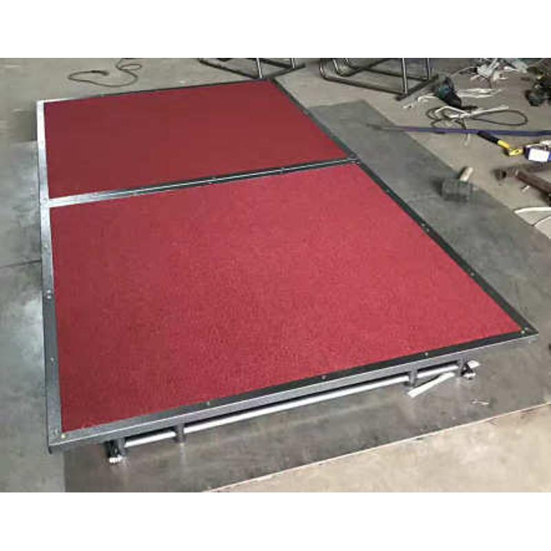 厂家直供折叠舞台酒店专用带轮子舞台婚庆舞台移动舞台批发