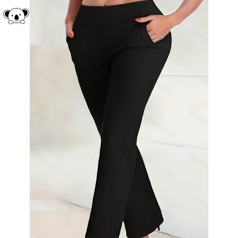 V 28636 Women High Rise Pants Elegant Stretch优雅裤子