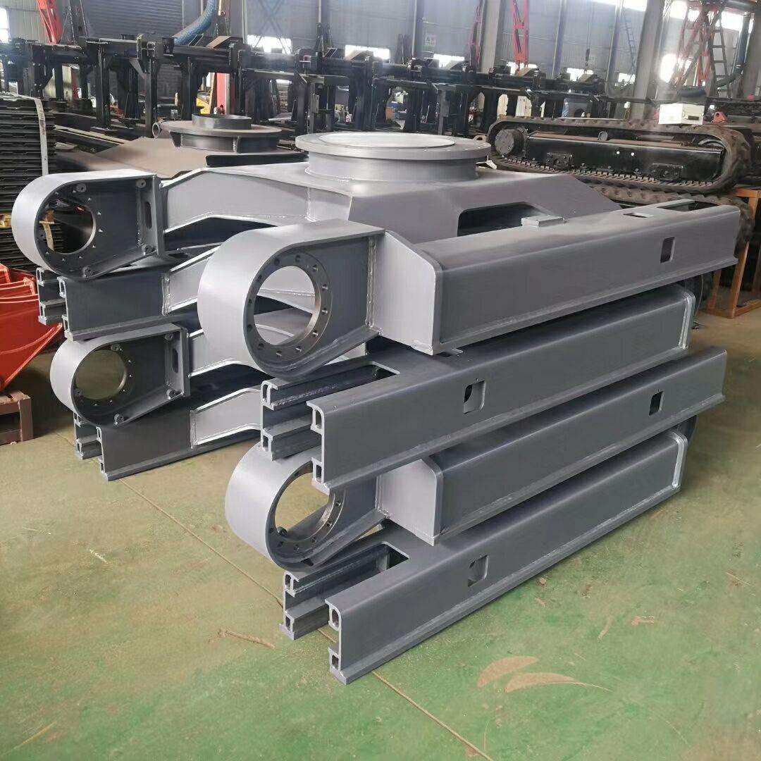 钢制履带总成电动橡胶底盘工程建筑运输车挖掘机底盘下车架