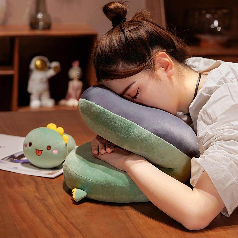 夏季冰丝小学生午睡枕趴睡枕午休神器趴趴枕儿童抱枕睡觉专用枕头