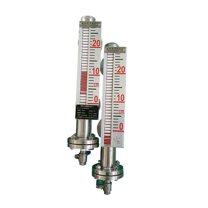 磁翻板液位计UHZ型侧装顶装防腐高温高压带远传报警不锈钢液位计