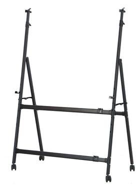 A型折叠白板告支厚架加高低可调横伸缩展架广牌杆立式落地户外海