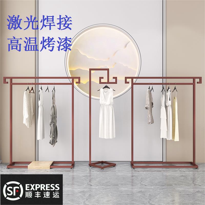 服装店展示架女装衣架落地挂衣架中式衣架旗袍秀禾婚纱汉服衣架