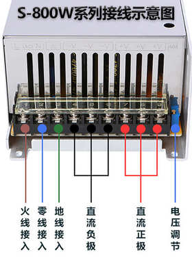鼎盛800W直流可调开关电源12V24V36V48V60V70V110V130V雕刻机专用