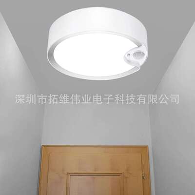 跨境爆款感应电池吸顶灯人体光控感应夜灯 Toowell Ceiling Light