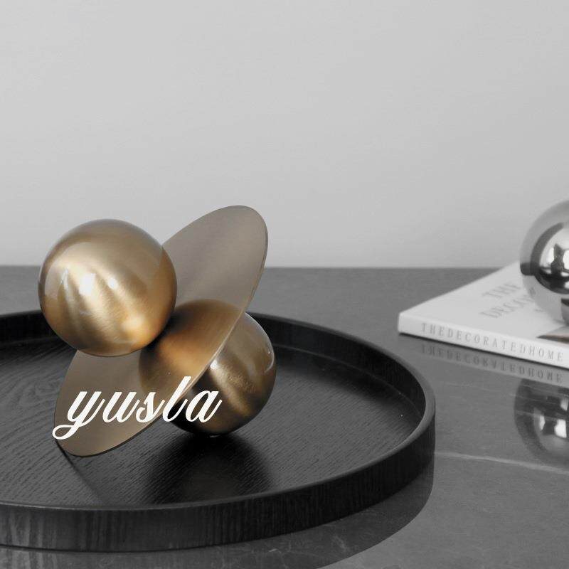 新中式极简摆件客厅茶几样板间售楼处电视柜书房酒柜摆件软装饰品