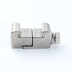 ISO真空C型铝卡箍法兰卡钳不锈钢螺栓单双边卡钩型卡M10 M12配