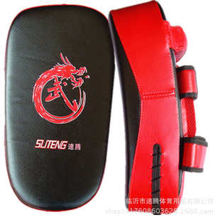 背部加棉垫 手拿方形靶 速腾弓形靶 拳击散打搏击弧形脚靶子