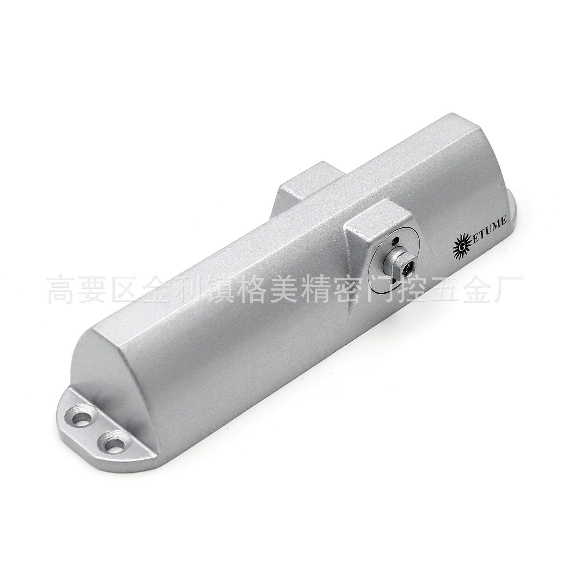 格美五金自动闭门器 三角机液压缓冲静音关门器可调速 家用闭门器